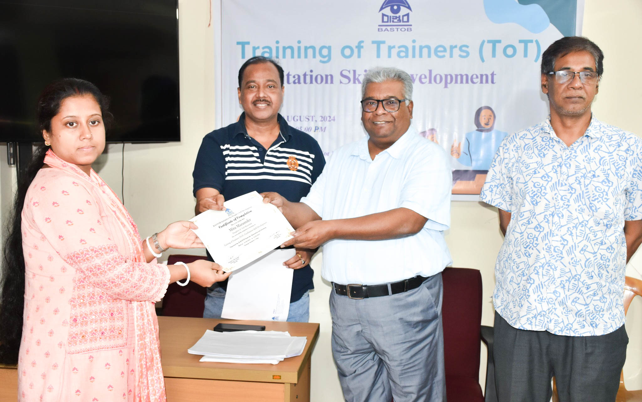 Empowering Trainers for the Future: Successful Completion of the Training of Trainers Program