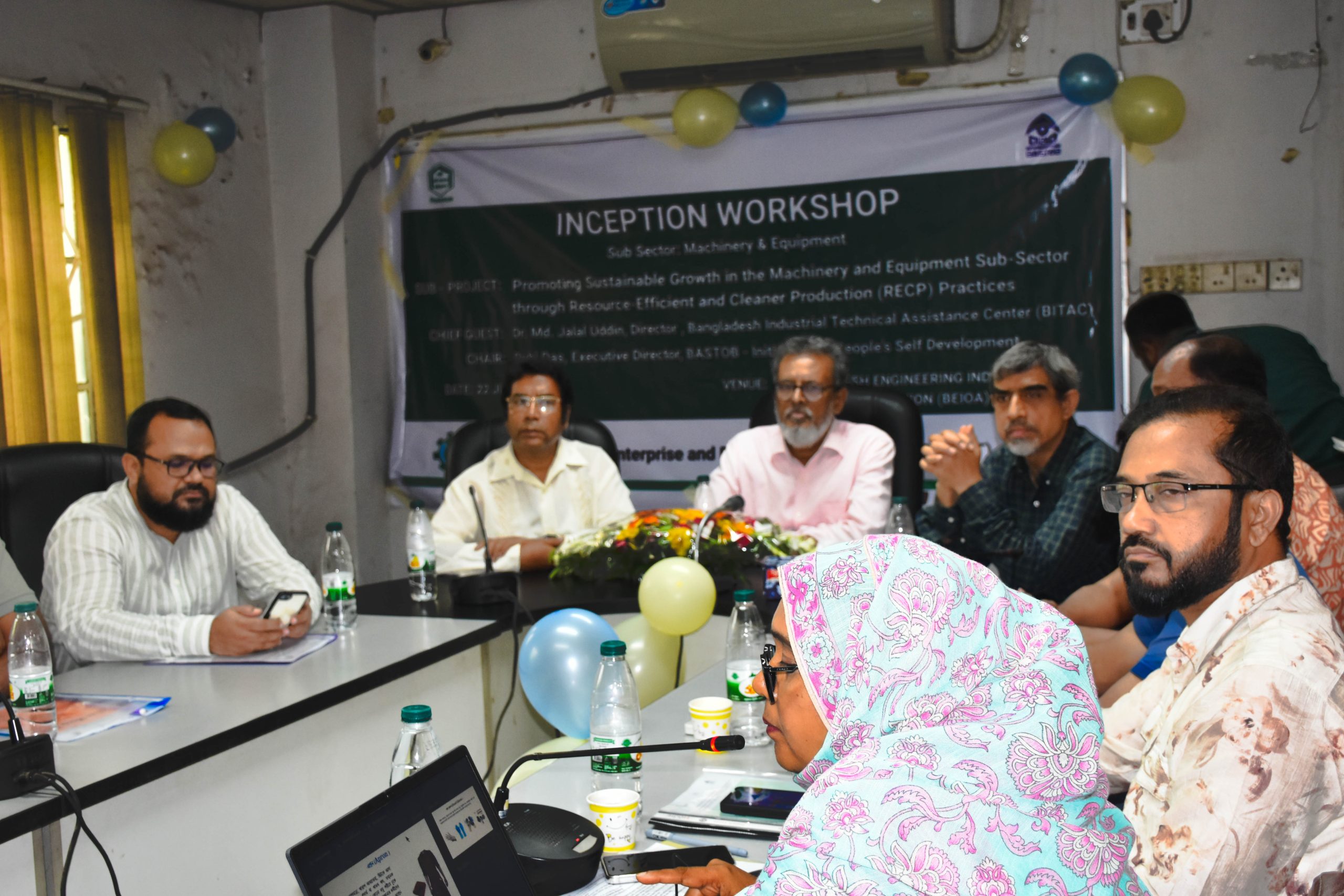 INCEPTION WORKSHOP ON PROMOTING SUSTAINABLE GROWTH IN THE MACHINERY AND EQUIPMENT SUBSECTOR HELD AT BEIOA
