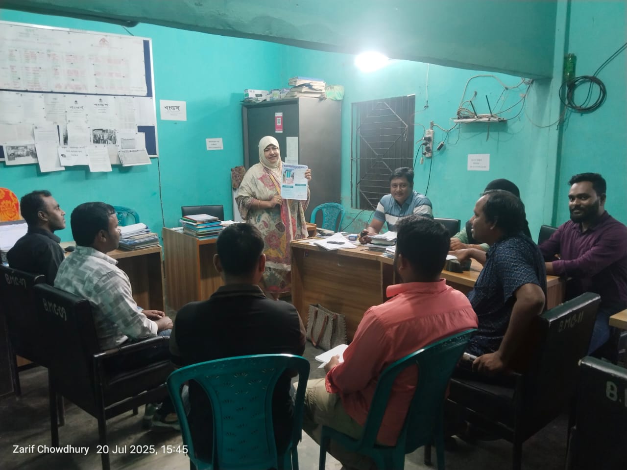 WASH Workshop Held Under WCAD Project at BASTOB’s Mohajompur Branch, Sonargaon